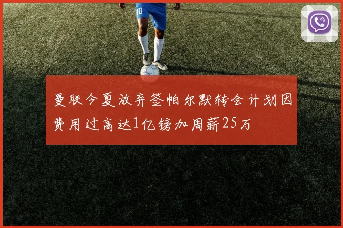 曼联今夏放弃签帕尔默转会计划因费用过高达1亿镑加周薪25万